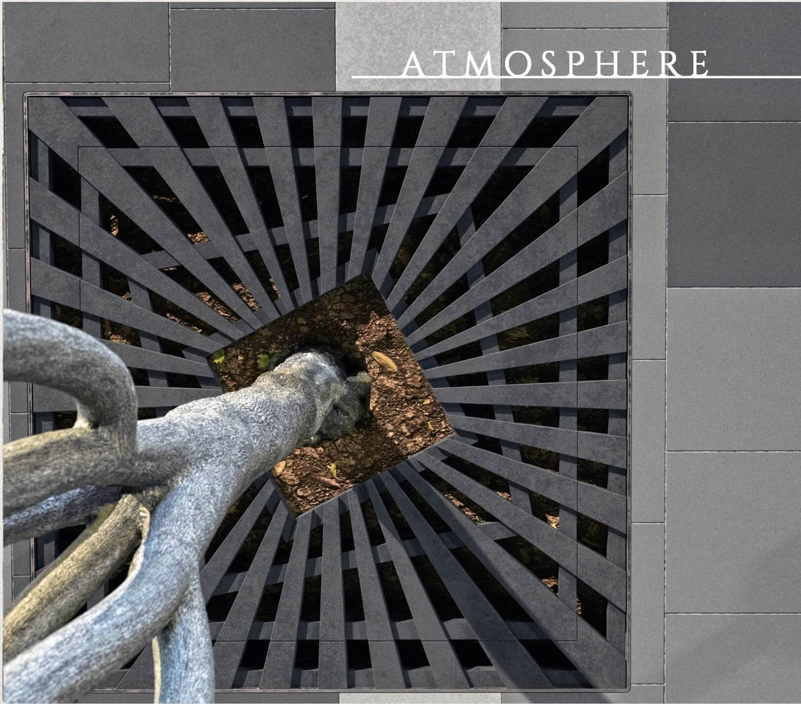 Приствольная решетка для дерева ZKING ATMOSPHERE 1.2х1.2м Черная в Алуште фото