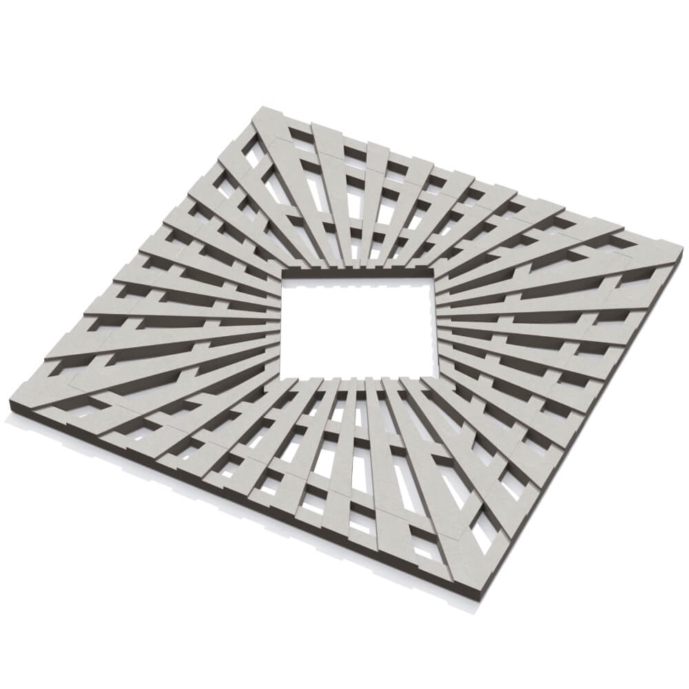 Приствольная решетка для дерева ZKING ATMOSPHERE 1.2х1.2м Бежевая в Алуште фото