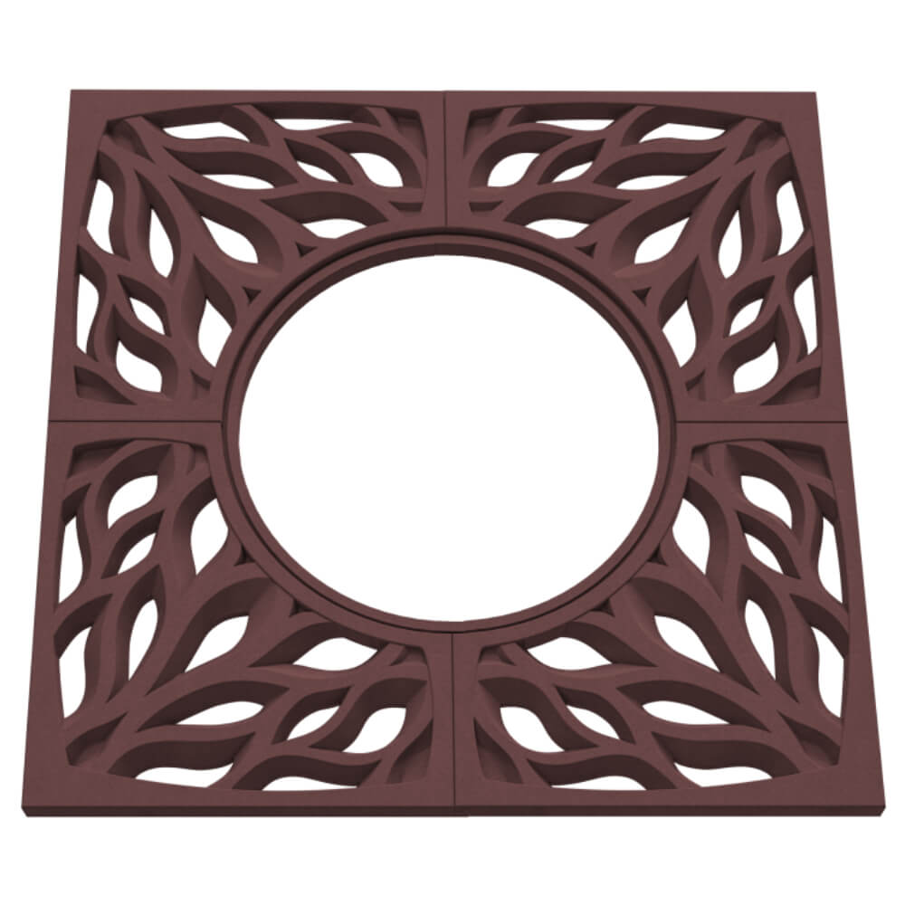 Приствольная решетка для дерева ZKING CRUST 1.2х1.2м Коричневая в Алуште фото