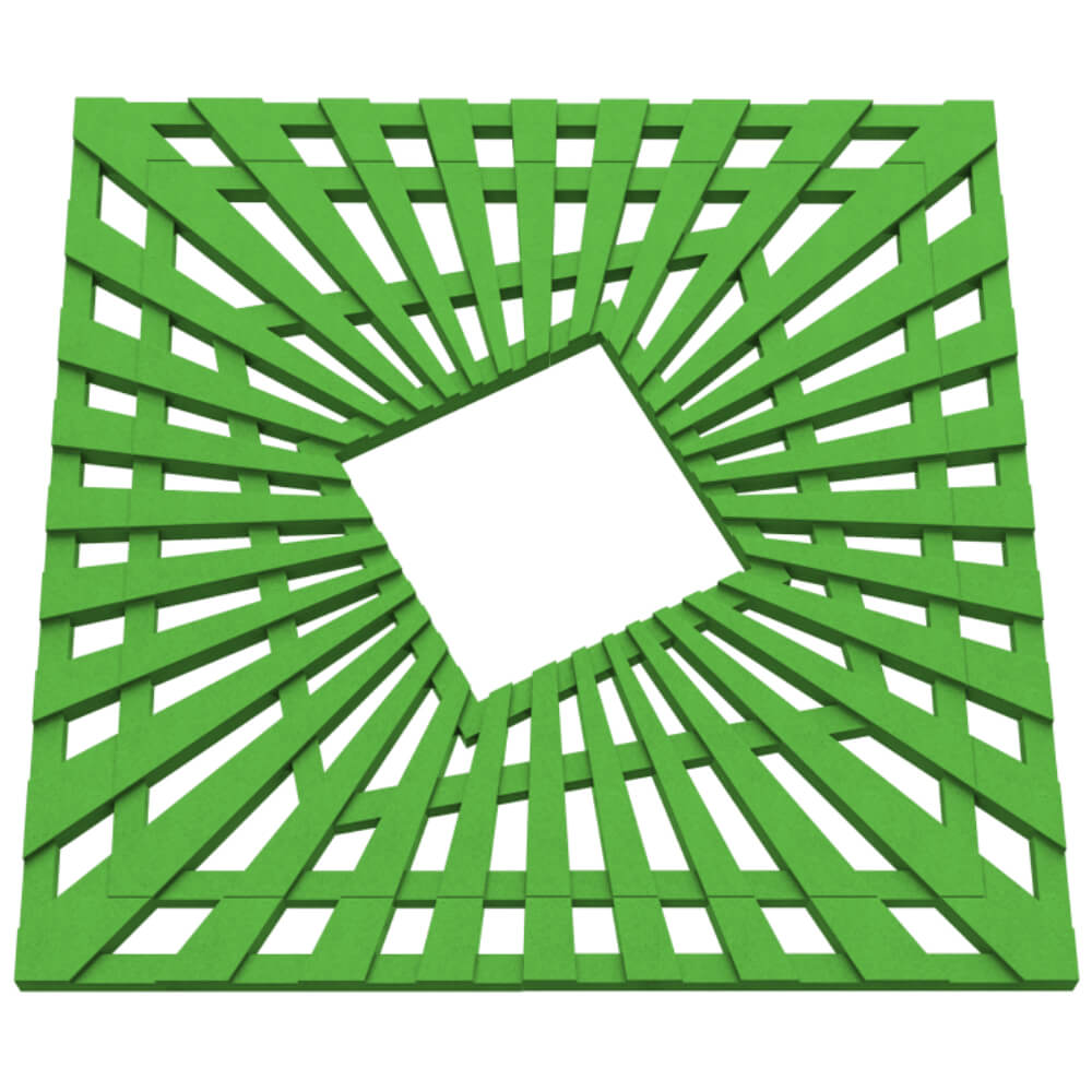 Приствольная решетка для дерева ZKING ATMOSPHERE 1.2х1.2м Зеленая в Алуште фото