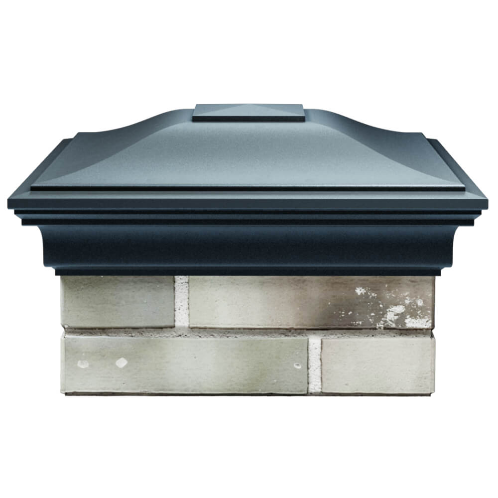 Колпак Zking Монблан Серый на столб 1.5х1.5 кирпича (385х385мм) Алушта фото