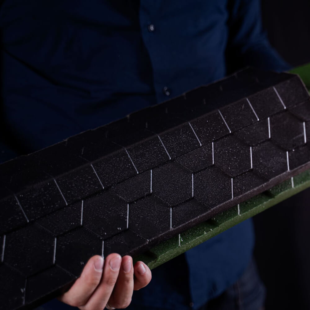 Парапет Zking Эверест Черный с посадкой на 1 кирпич (200/225/255мм) в Алуште фото