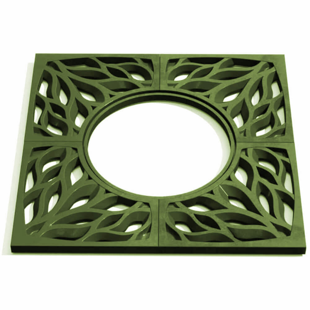 Приствольная решетка для дерева ZKING CRUST 1.2х1.2м Зеленая Алушта фото