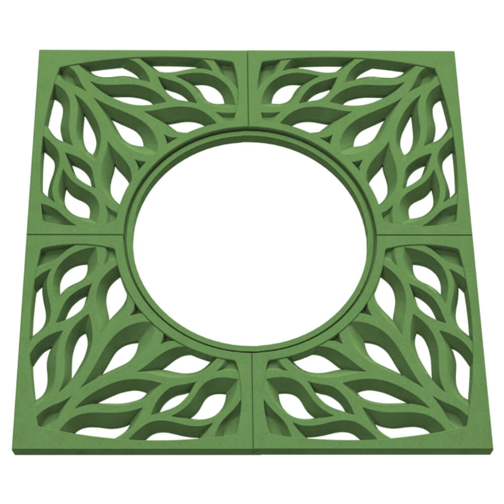 Приствольная решетка для дерева ZKING CRUST 1.2х1.2м Зеленая в Алуште фото