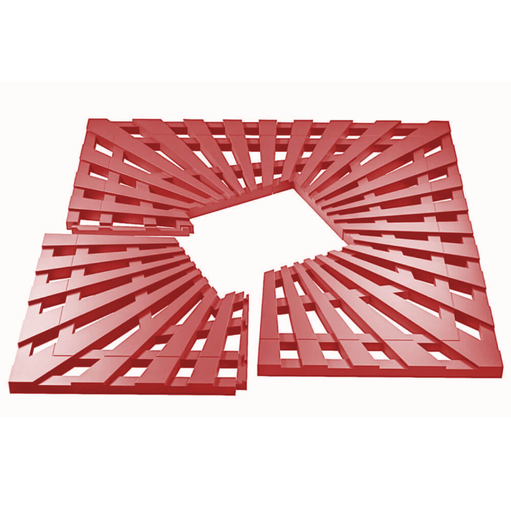 Приствольная решетка для дерева ZKING ATMOSPHERE 1.2х1.2м Красная в Алуште фото